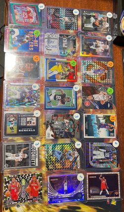Card collection lot