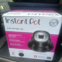 Instant Pot Air Fryer Lid – Brand New in Box (6 Qt)