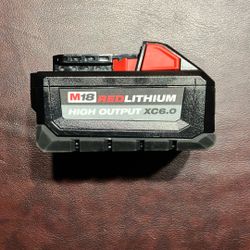Milwaukee 6.0AH Battery Pack