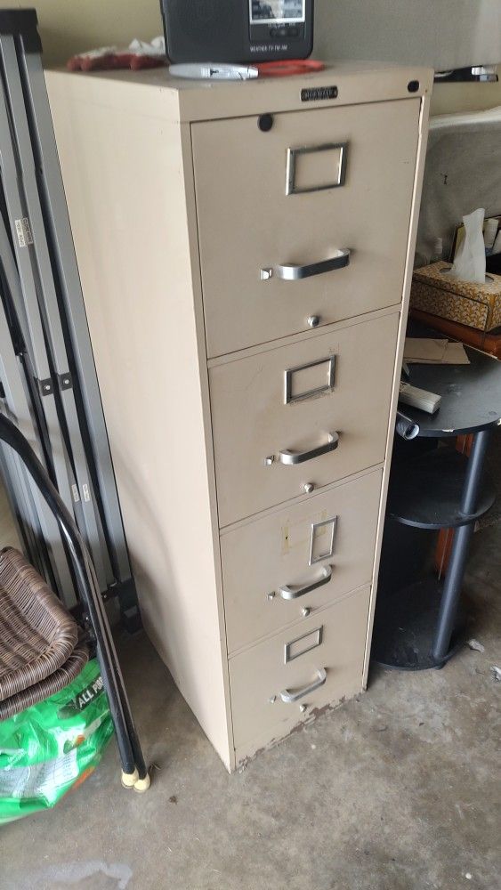 4. 1/2. Feet. Tall. File Cabinet