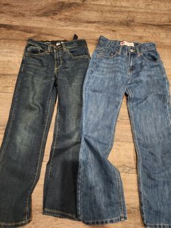 Boys Jeans Both Fit Like Size 8