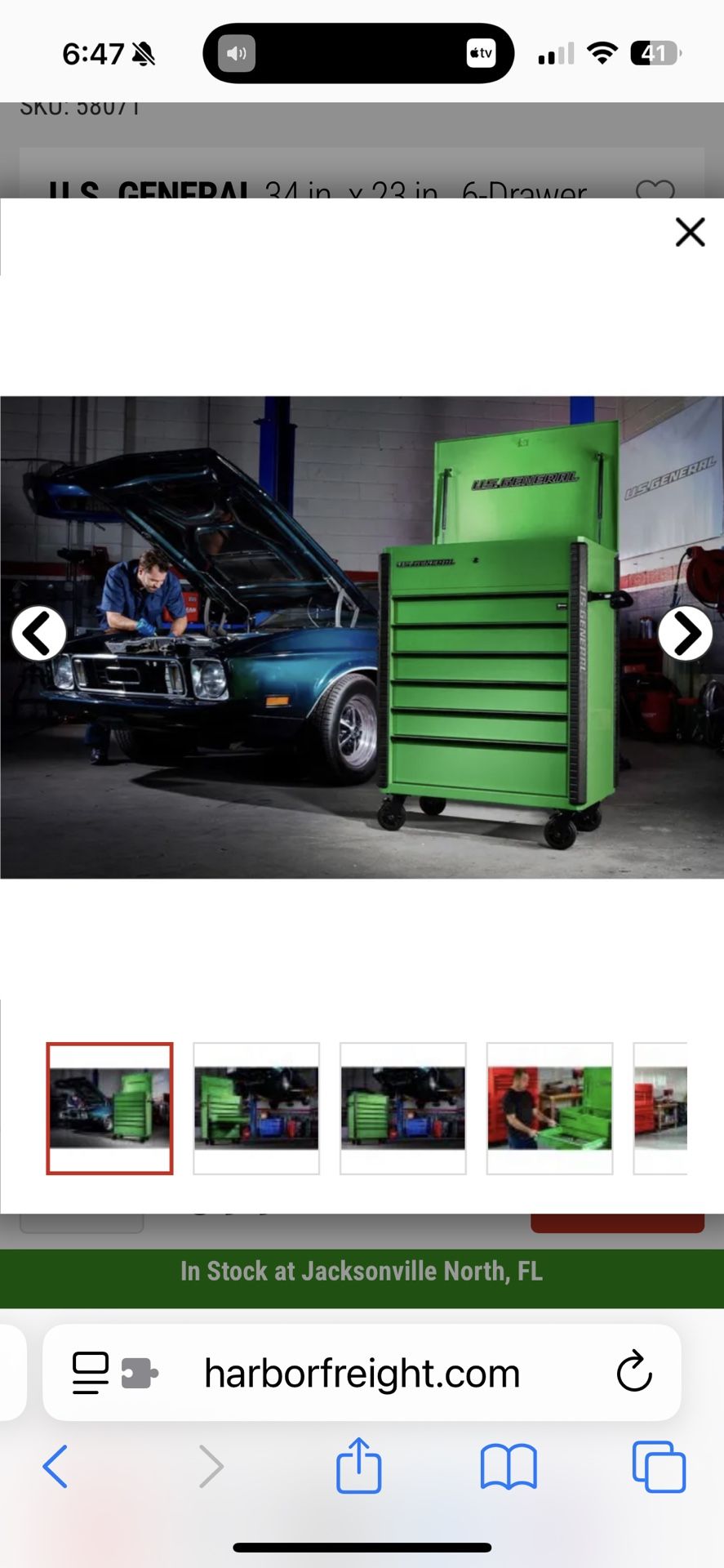 US General Tool Storage