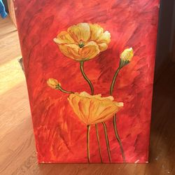 Large Floral Painting