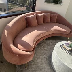 Curved Modern Couch 