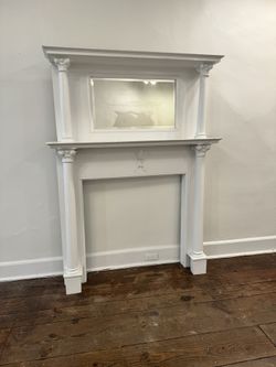 Removable Fire Place Frame For Sale - $100 OBO