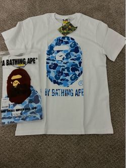Medium Bape Shirt, light blue.
