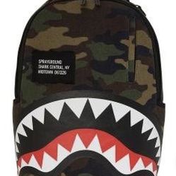 SprayGround Camo BackPack