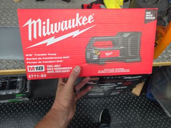 M18 milwaukee transfer pump