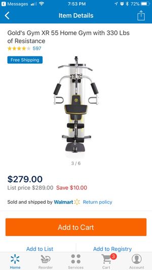 Golds Home Gym Xr 55
