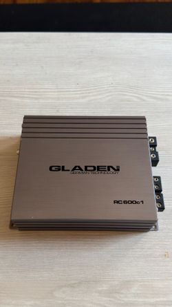 Gladen RC-600C1 Mono Class D Amplifier