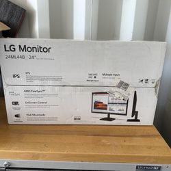 LG Monitor 24” 24ML44B