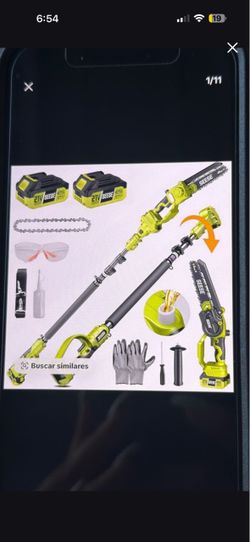 Cordless Pole Chainsaw Kit