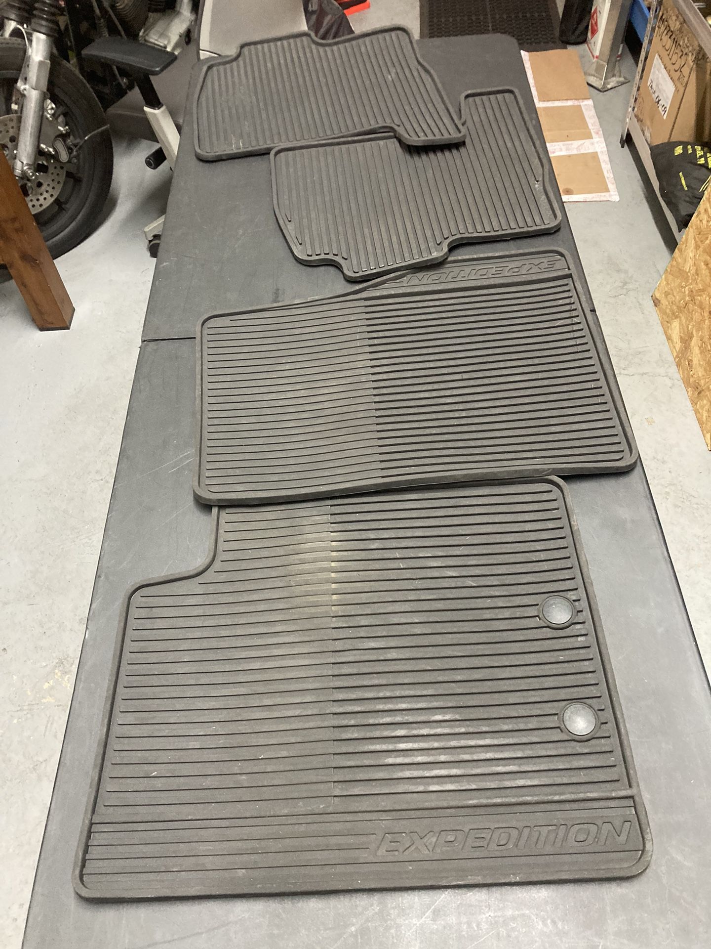 Ford Expedition All Weather Rubber Rugs