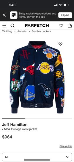 NBA Jacket Jeff Hamilton Vintage Jacket