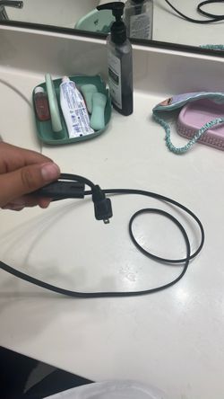 Black 2-Prong Power Cord Cable