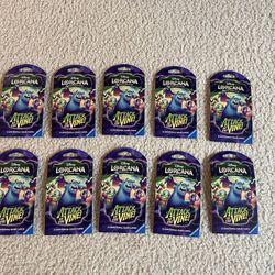Disney Lorcana Attack of the Vine Sleeves 