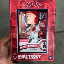 Mike Trout - Rookie Of The Year Bobble Head