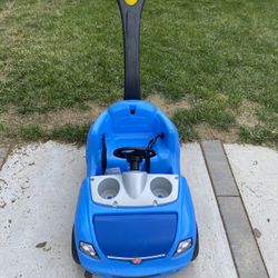 Whisper kids push car