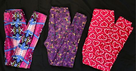 Women's LULAROE leggings Size ONE SIZE 4-10