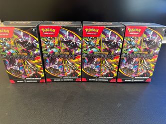 4 Sealed Pokémon TCG: Pitch Black Booster Bundle (6 Packs)