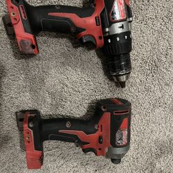 Milwaukee Brushless Drill and Impact 