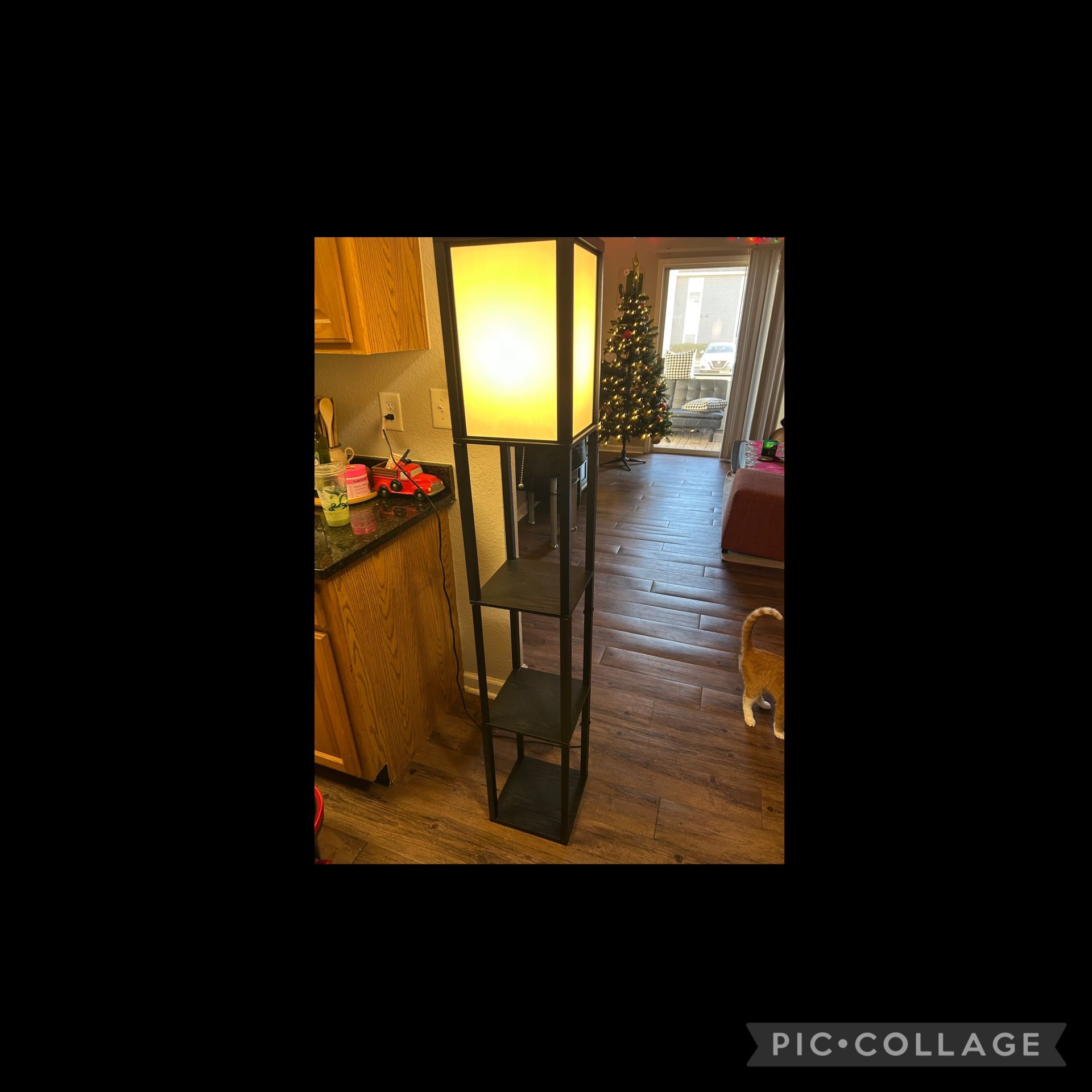 Lamp With Shelves 