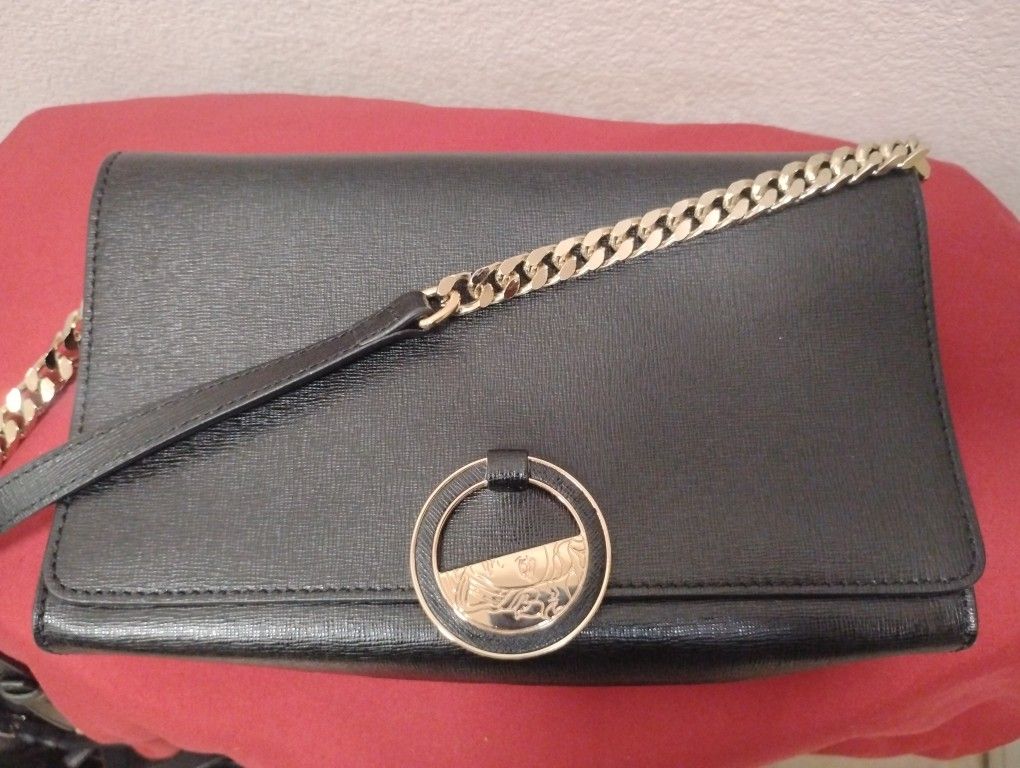 Authenticated Versace Collection Cross Body Purse