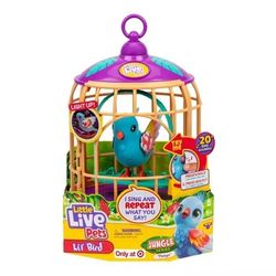 Little Live Pets Lil' Bird & Cage - Jungle Series Pango