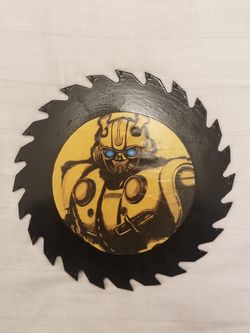 Bumblebee Transformers Decorative Saw Blade