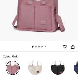 Pink Tote Bag