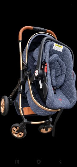 Stroller and his carseet