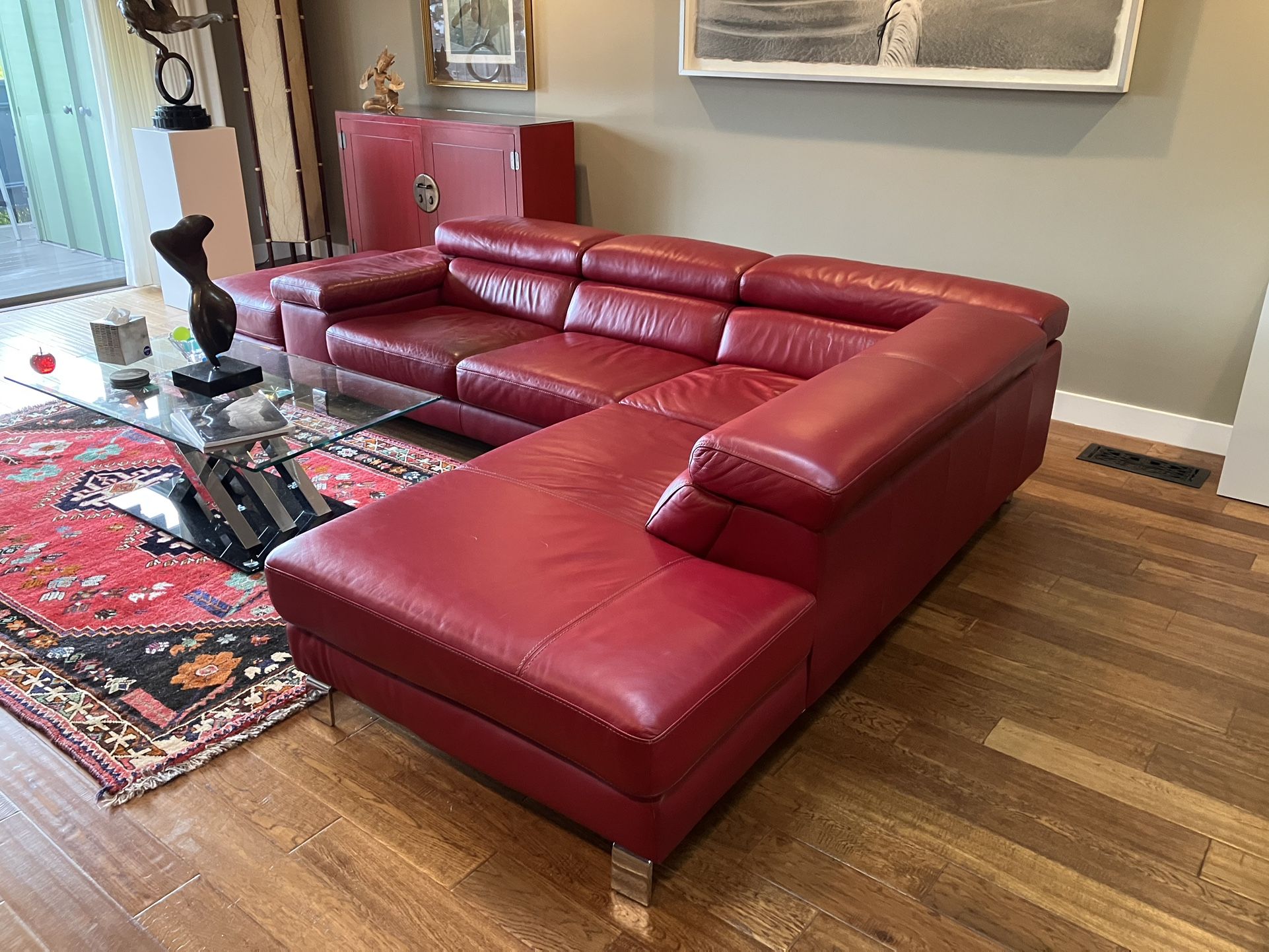 Sectional Leather Couch for Sale in Carmelbythesea, CA OfferUp