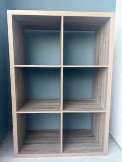 Gray cube organizer $25 OBO
