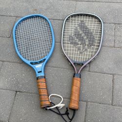 Vintage  Leach Blue Flex Racquetball Racquet