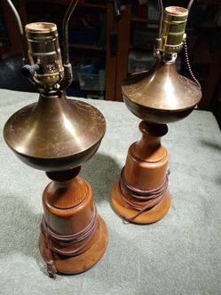 Antique Lamps   1950s? 