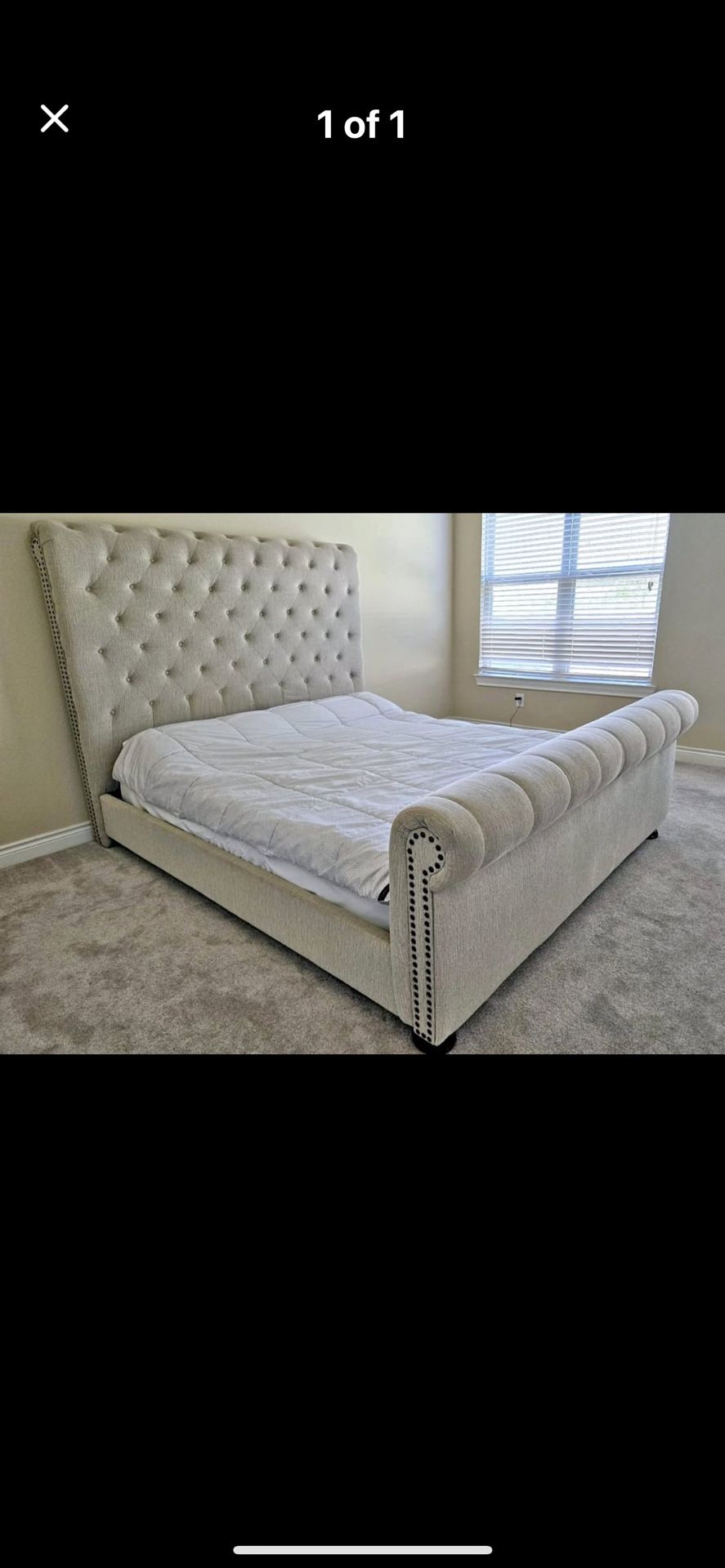 Tufted Bed Frame