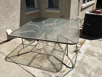 Glass table