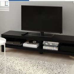 Black TV Stand Entertainment center