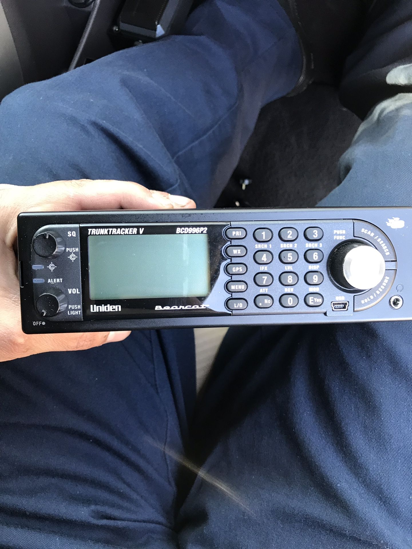 uniden BCD996P2 police scanner