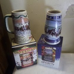 1995-96 Budweiser Holiday Steins