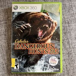 Cabela's Dangerous Hunts 2013 Xbox 360