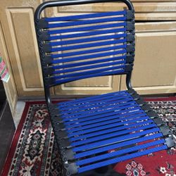 blue  Bungee Cord Office Task Chair