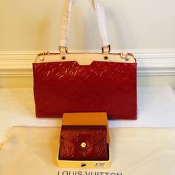 Red Bag & Wallet