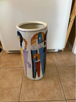 Ceramic umbrella holder