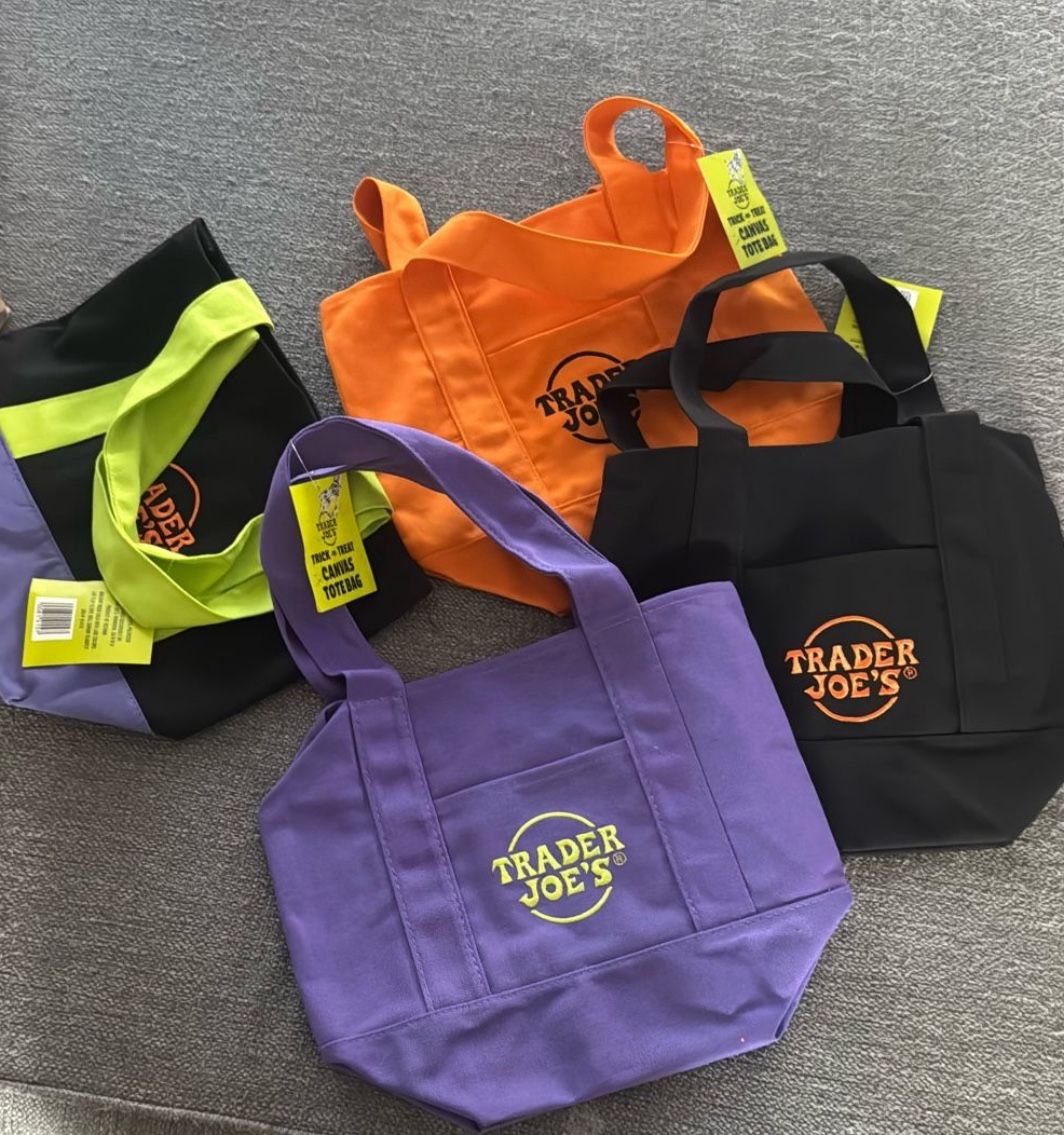 Trader Joe’s Mini Tote Bag Trick Or Treat