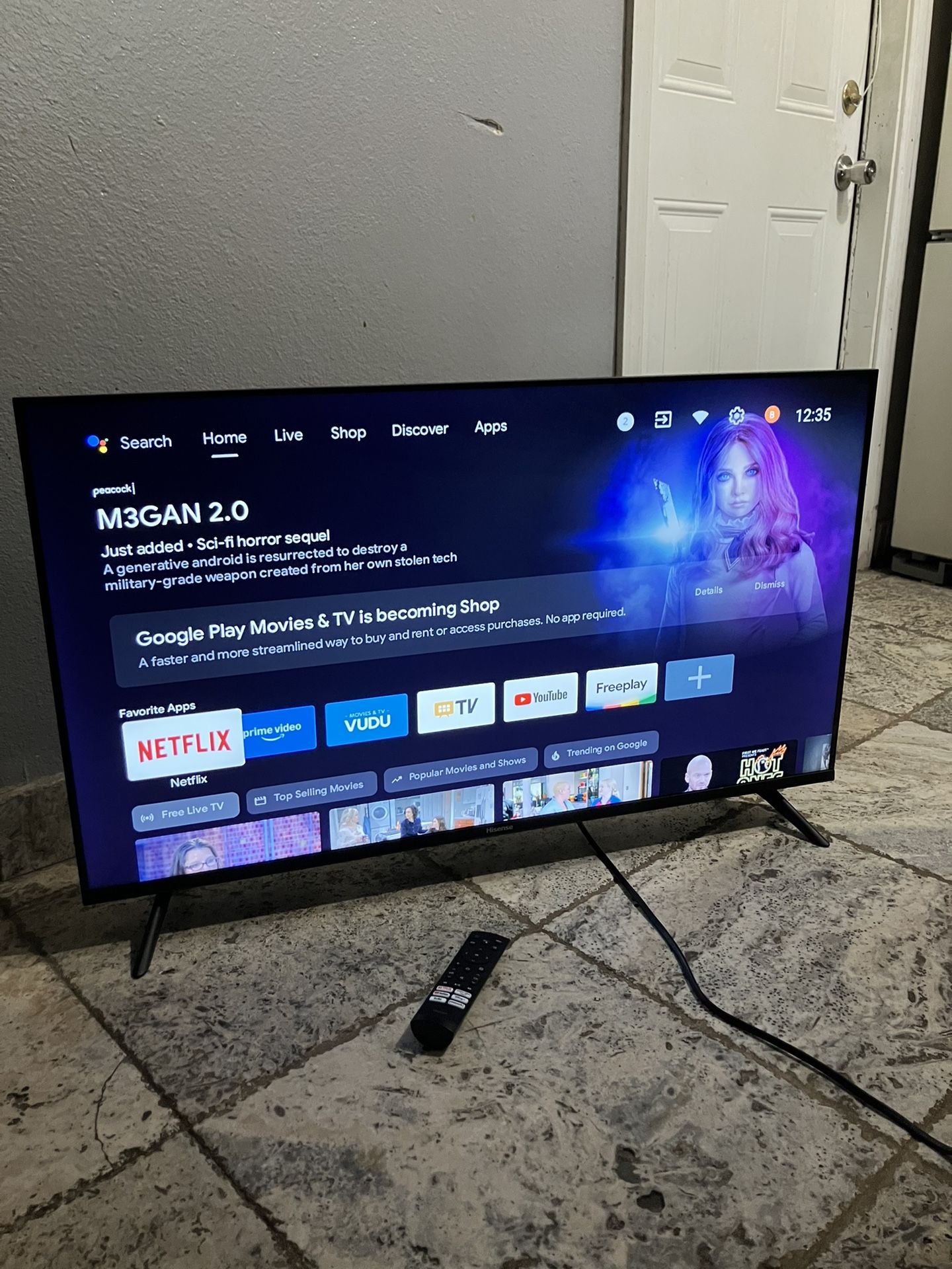 Hisense 40" Class Android LED Smart TV A4H Series 40A4Hi
