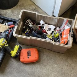 Tool Lot – Ryobi Drill, Black & Decker Kit & More