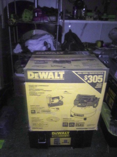 Compressor Nail Gun Combo