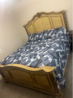 Bed and dresser