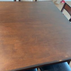 Square Bar Height Table 